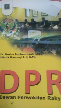 DPR Dewan Perwakilan Rakyat