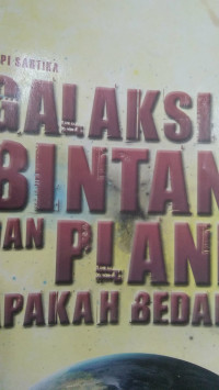 Galaksi Bintang Dan Planet Apakah Bedanya ?