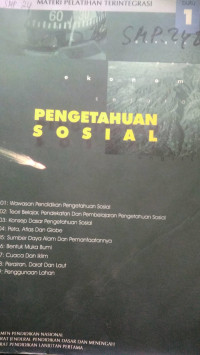 Pengetahuan Sosial, Materi Pelatihan Terintegrasi 1