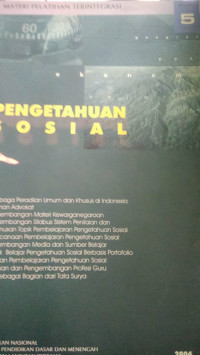 Pengetahuan Sosial, Materi Pelatihan Terintegrasi 5